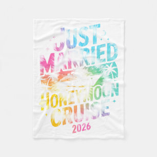 Cobertor De Velo Viagem de Lua de Mel Casados Cruzeiro 2026 Retro T