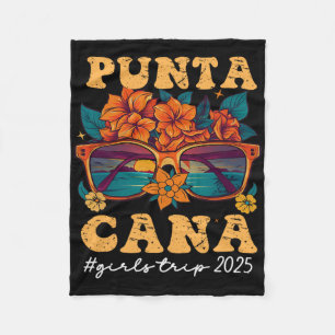 Cobertor De Velo Viagem de Meninas para Punta Cana 2025 Férias de G