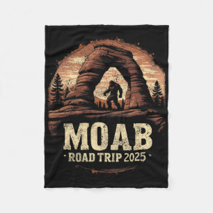 Cobertor De Velo Viagem do Pé Grande de Moab Vintage Viagem de Carr