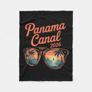 Cobertor De Velo Viagem em família ao cruzeiro do Canal do Panamá c