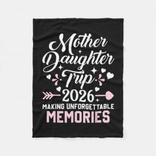 Cobertor De Velo Viagem Mãe Filha 2026 Família Fazendo Memórias V