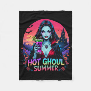 Cobertor De Velo Vibrações de Summerween Sorvete Engraçado Ghoul Qu