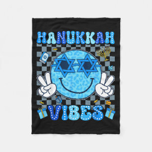 Cobertor De Velo Vibrações do Hanukkah Chanukah Pijama Feliz Hanukk
