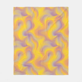 Cobertor De Velo Vibrant Abstract Swirl 