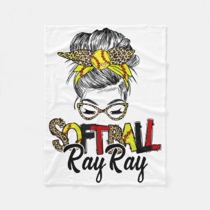 Cobertor De Velo Vida de Softll Rayray Com Mãe Coque Suja de Leopar