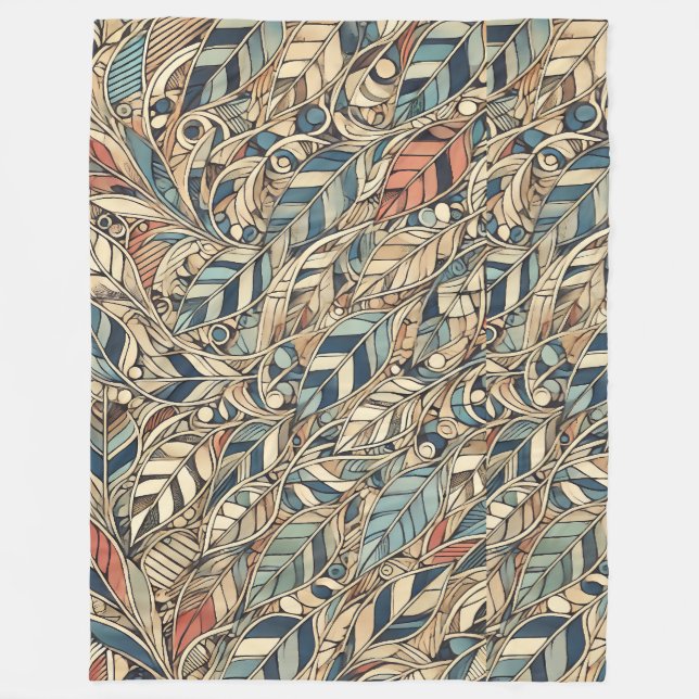 Cobertor De Velo Vida de uma folha (Frente)