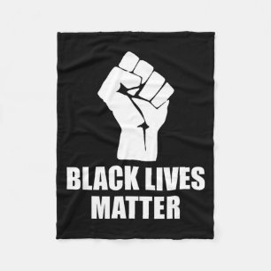 Cobertor De Velo Vidas Negras Blm Direitos Humanos Mês da História