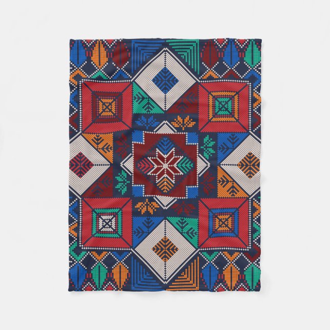 Cobertor De Velo Vidas Palestinianas Importam, Igualdade, Liberdade (Frente)