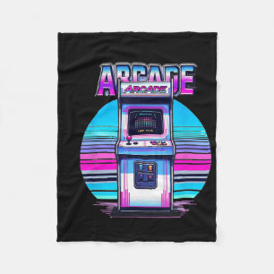 Cobertor De Velo Vídeo Jogo de Arcade Retroativa Vintage de 70 anos