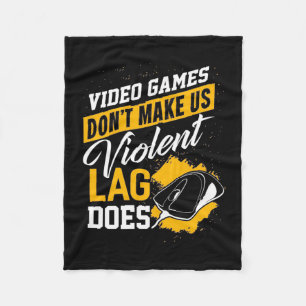 Cobertor De Velo Videos games Não Fazem O Gamer Lag