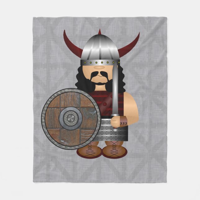Cobertor De Velo Viking Fleece Blanket (Frente)