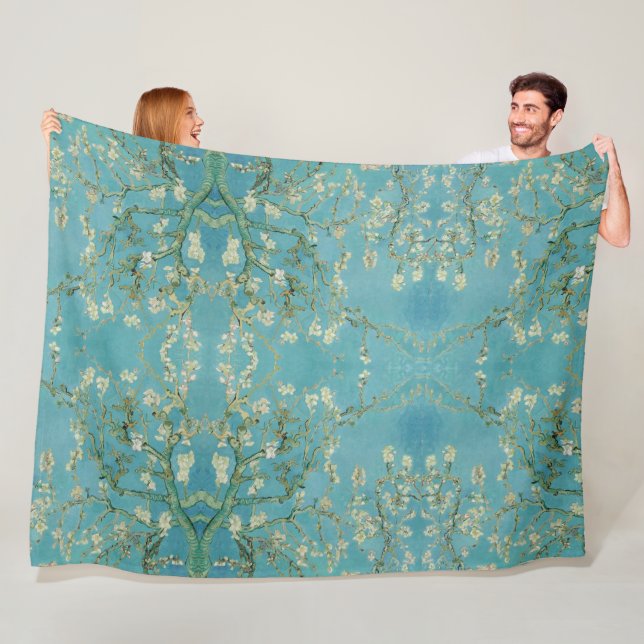 Cobertor De Velo Vincent van Gogh – Almond tree in blossom Fleecede (In Situ)