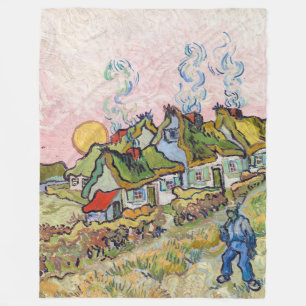 Cobertor De Velo Vincent van Gogh - Casas e Figura