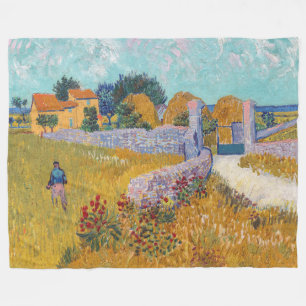Cobertor De Velo Vincent van Gogh - Farmhouse in Provence