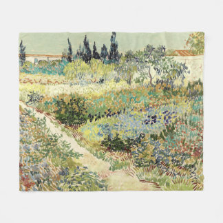 Cobertor De Velo Vincent Van Gogh Garden em Arles