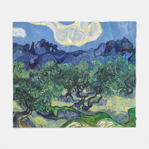 Cobertor De Velo Vincent van Gogh - Oliveiras com os Alpilles