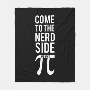 Cobertor De Velo Vindo ao lado do nerd