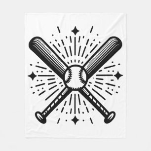 Cobertor De Velo vinheta de beisebol