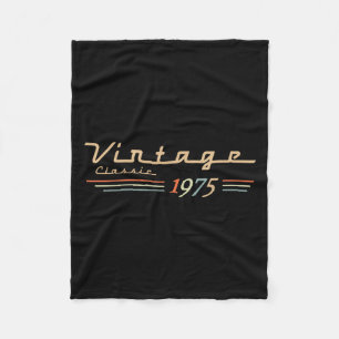Cobertor De Velo Vintage 50th Birthday Decorations Vintage 1975 50