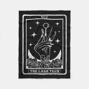 Cobertor De Velo Vintage A Placa De Tarot Lash Tech No Lash Tech , 