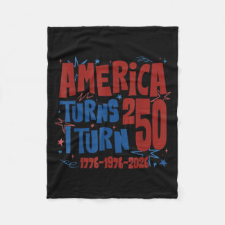 Cobertor De Velo Vintage Aamérica Faz 250 Eu Faço 50 Patriótico 50º