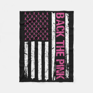 Cobertor De Velo Vintage Ck O Cancer De Mama Da Bandeira Americana 