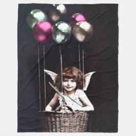 Cobertor De Velo Vintage Cupid