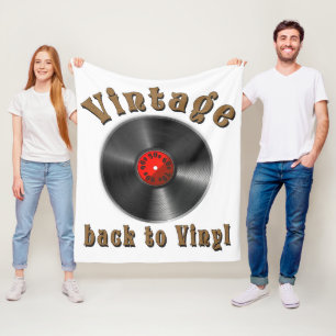 Cobertor De Velo Vintage - De volta ao Vinyl, o recorde voltou