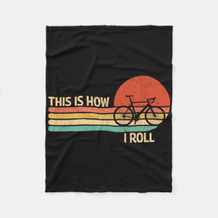 Cobertor De Velo Vintage É Assim Que Eu Rolo Bicicleta Mountain Bik