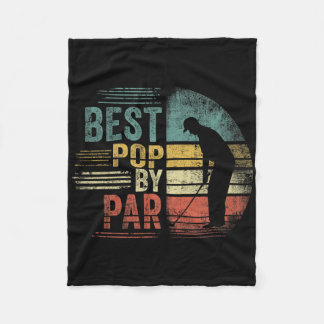 Cobertor De Velo Vintage Golfing Best Pop By Par Christmas Fathers 