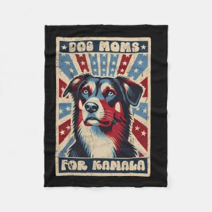 Cobertor De Velo Vintage Harris Waltz Dog Mães Para Kamala America
