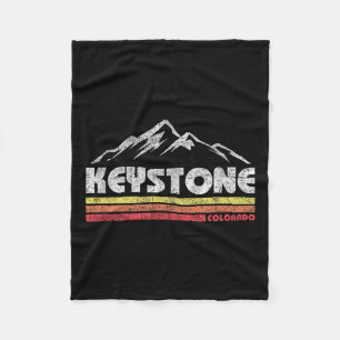 Cobertor De Velo Vintage Keystone Colorado Retro Mountain Bike Skii