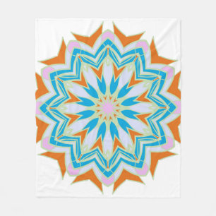 Cobertor De Velo Vintage mandala, Floral mandala. Mandala oriental.