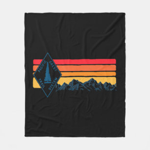 Cobertor De Velo Vintage Pacific Crest Trail - Sinal do Marcador Re