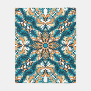 Cobertor De Velo vintage paisley kerhead ornament impressão. Cabe
