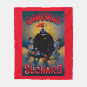 Cobertor De Velo Vintage PosterEurope de Chocolat Suchard