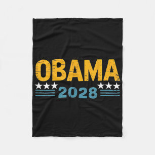 Cobertor De Velo Vintage Retro Obama Para Presidente 2028 Homens Mu