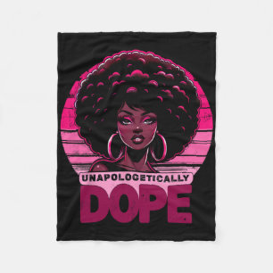 Cobertor De Velo Vintage Rosa Sem Desculpas Droga Mulheres Negras S