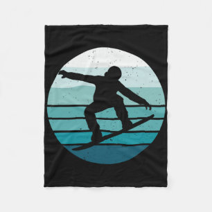 Cobertor De Velo Vintage Snowboard