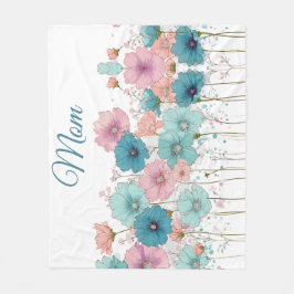 Cobertor De Velo Vintage Spring Flowers for Mom