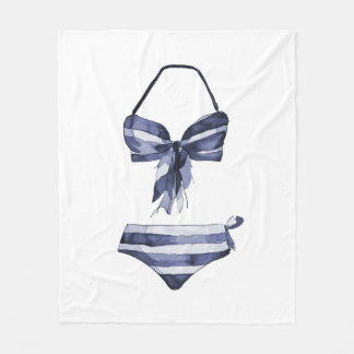 Cobertor De Velo Vintage Swimcase Strike Bikini Blanket