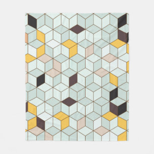 Cobertor De Velo Vintage tiles background designed from geometric s