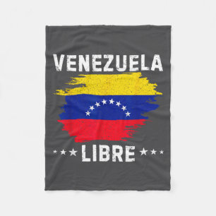 Cobertor De Velo Vintage Venezuela Livre 2026 Bandeira da Venezuela