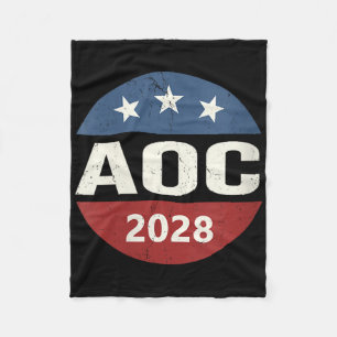 Cobertor De Velo Vintage Vintage Alexandria Ocasio-cortez Presi