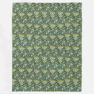 Cobertor De Velo Vintage William Morris Floral Wey Pattern