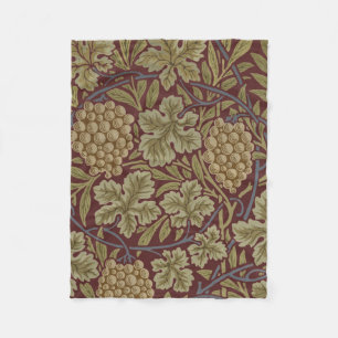 Cobertor De Velo Vintage William Morris Vine Wallpaper Padrão