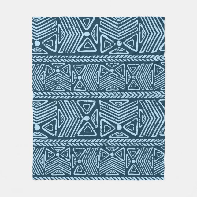 Cobertor De Velo Vintagem tribal sem descontinuidades  (Frente)