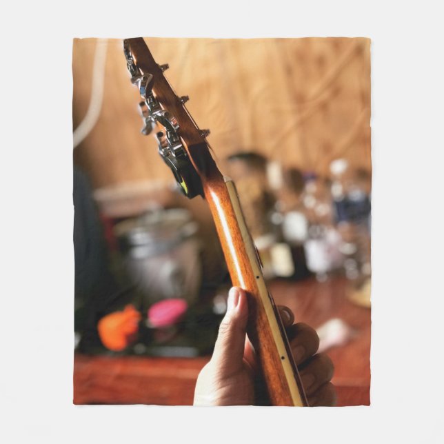 Cobertor De Velo Violão acústico bonito (Frente)