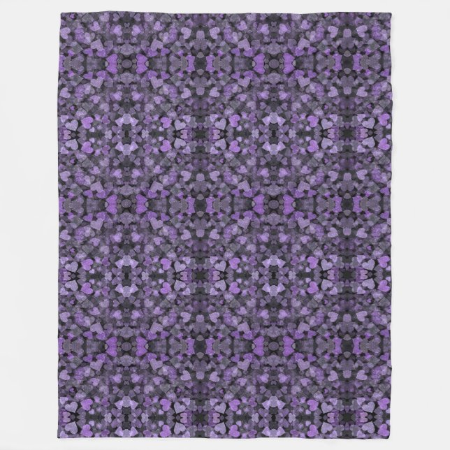 Cobertor De Velo Violet Harmony (Frente)