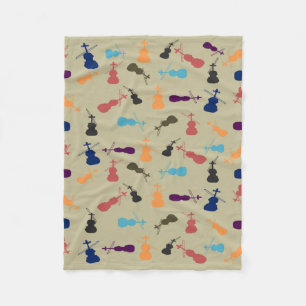 Cobertor De Velo Violoncelos